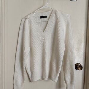 Mango Cream Knit Sweater